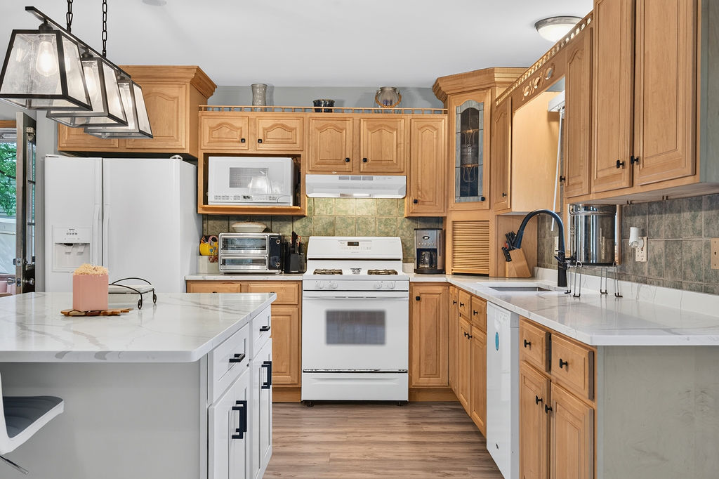 Real estate kitchen photo, Dedham MA