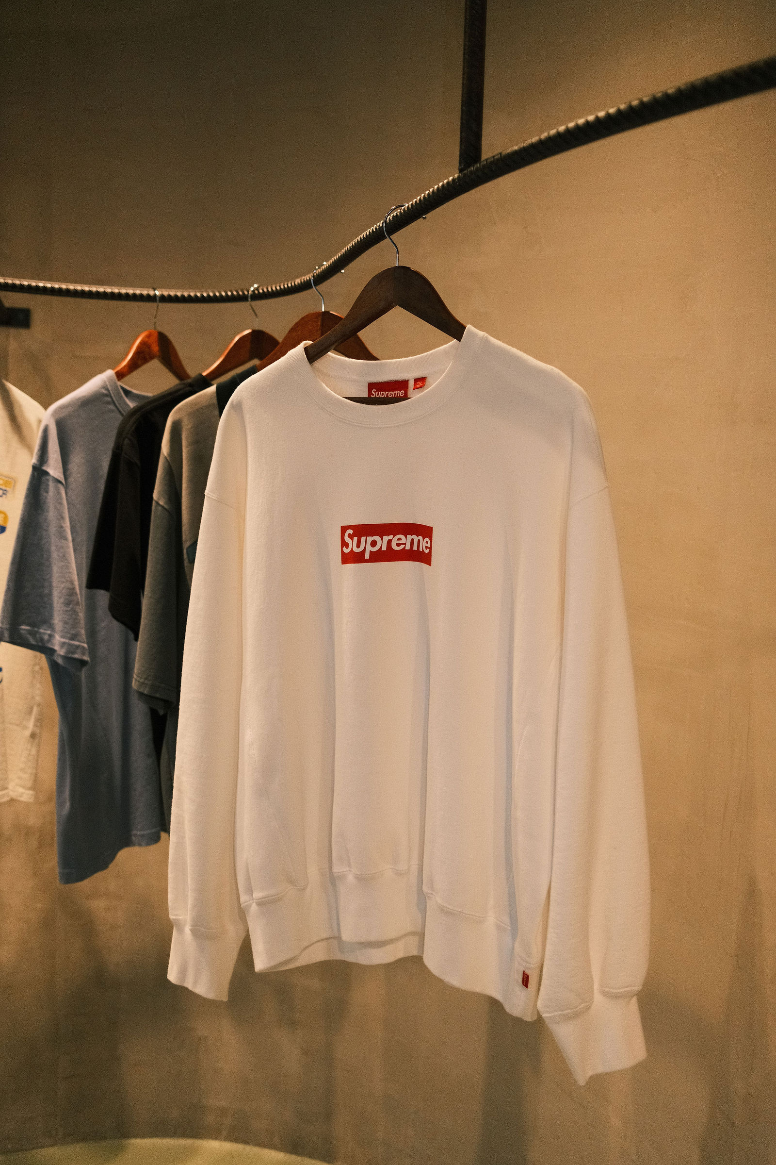Sweatshirt displayed inside the Heat Depot store