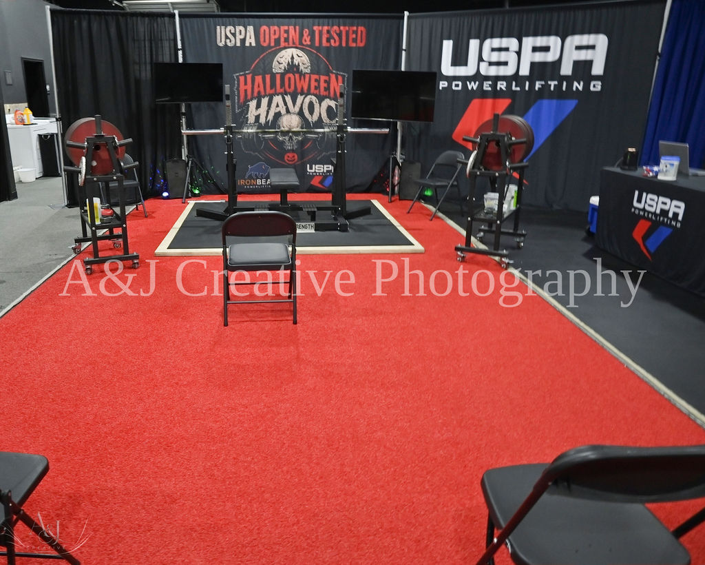 Award medals arranged for USPA Halloween Havoc