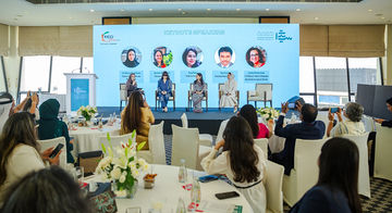 Panel session during the Sharjah Women's Business Trade Delegation in Mumbai