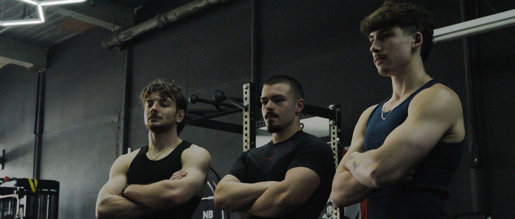 Inner Circle athletes — powerful stance, ready to compete
