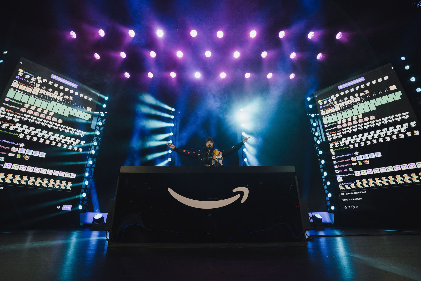 Steve Aoki - Amazon Upfront 2025 by Erin Murphy Designs
