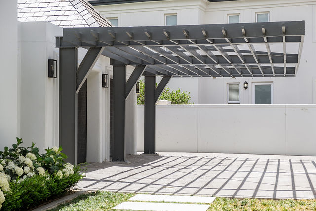 Pergolas — Steel pergolas (8)