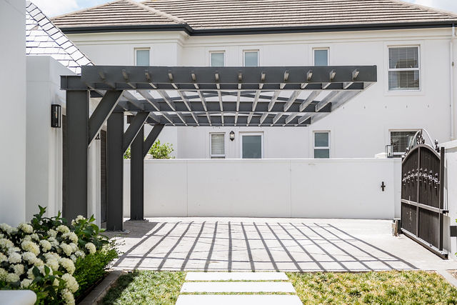 Pergolas — Steel pergolas (7)
