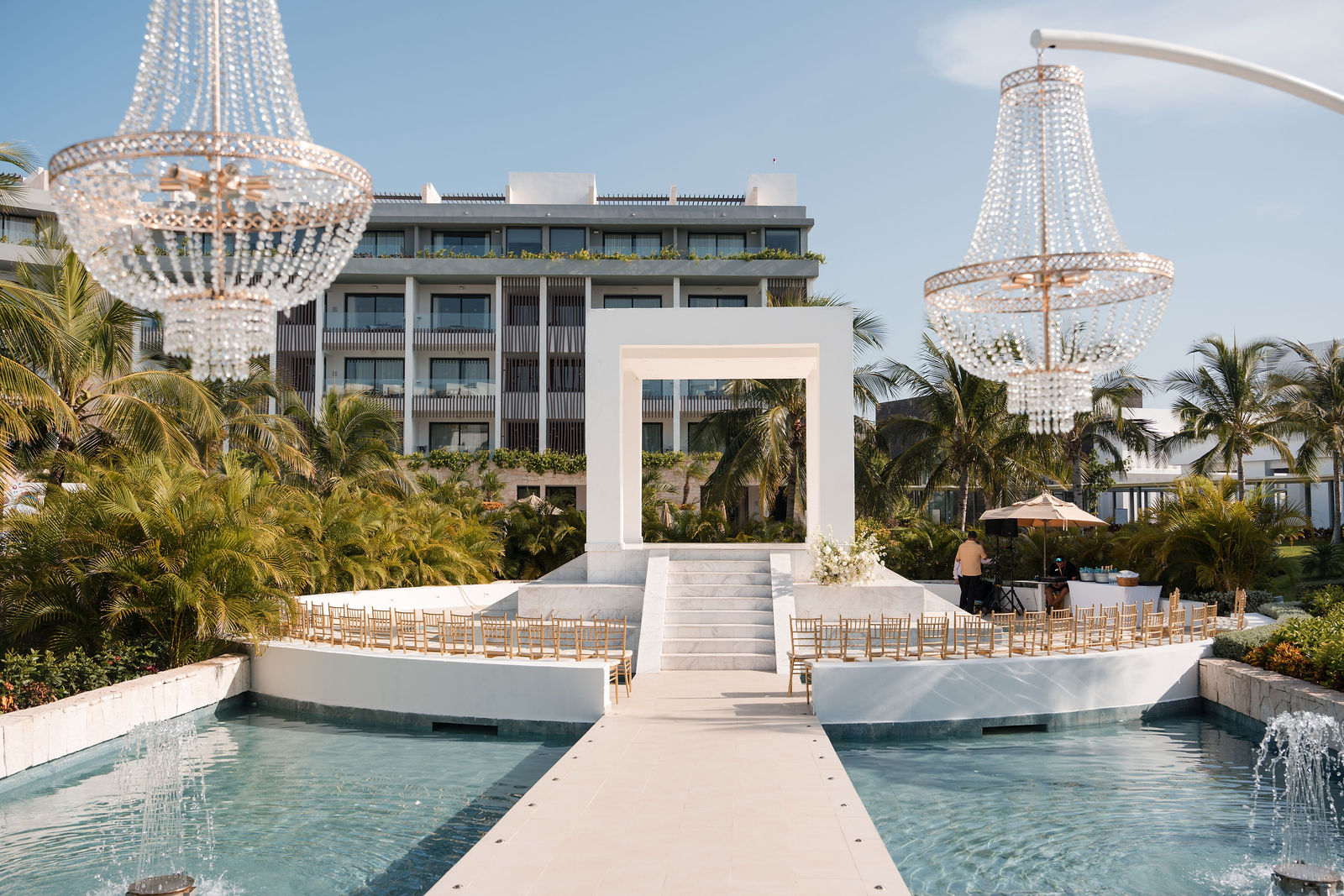 Wedding at Majestic Elegance Costa Mujeres photographed by Arch Wedding Studio