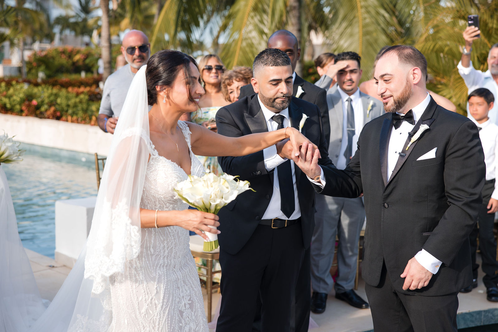 Wedding at Majestic Elegance Costa Mujeres photographed by Arch Wedding Studio