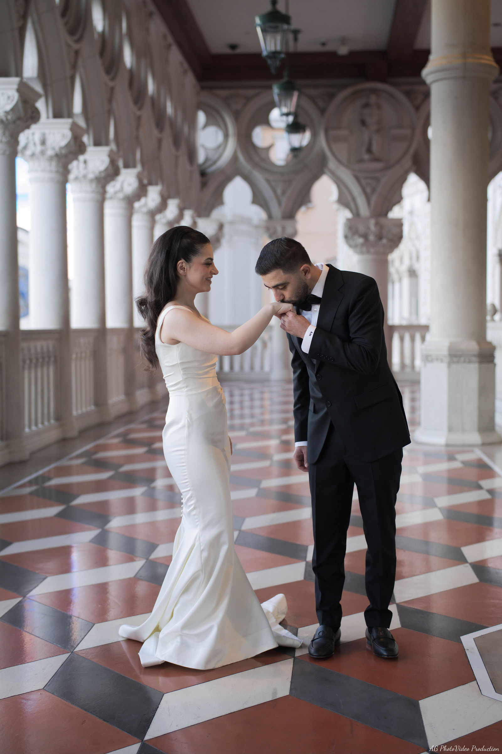 Karlos and Alla wedding portrait