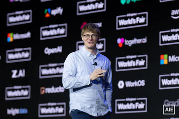 Richard Socher — World’s Fair 2026 keynote photo