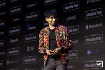 Addy Osmani — World’s Fair 2026 keynote photo