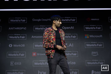 Addy Osmani — World’s Fair 2026 keynote photo