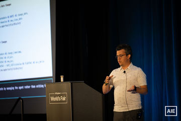 Justin Joyce at AI Engineer World’s Fair 2026, Speakers, 4_July 2; automated face match
