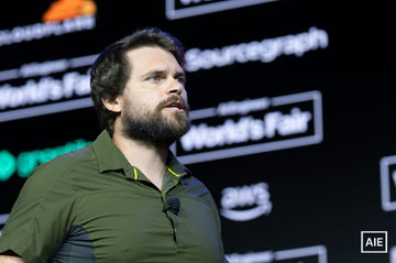 Maxime Rivest — World’s Fair 2026 keynote photo