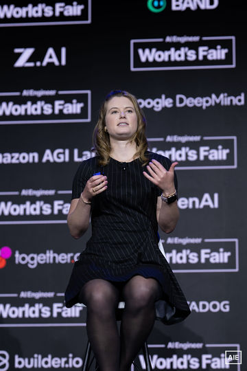 Allie Howe at AI Engineer World’s Fair 2026, Speakers, 4_July 2; automated face match