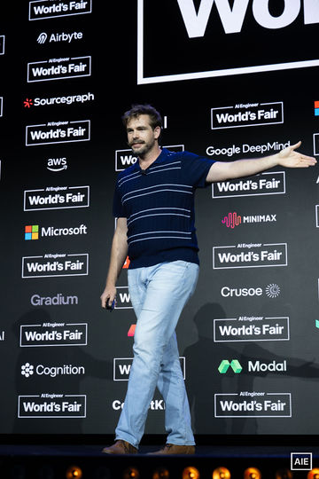 Dex Horthy — World’s Fair 2026 keynote photo
