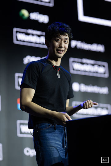 Jason Liu — World’s Fair 2026 keynote photo