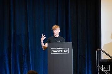 Dylan Couzon at AI Engineer World’s Fair 2026, Speakers, 3_July 1; automated face match