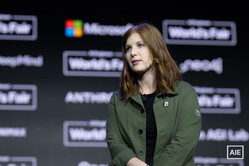 Sarah Sachs — World’s Fair 2026 keynote photo