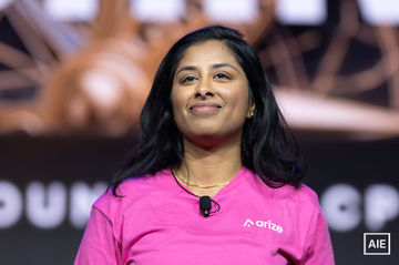 Aparna Dhinakaran — World’s Fair 2026 keynote photo
