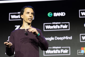 Pablo Castro — World’s Fair 2026 keynote photo