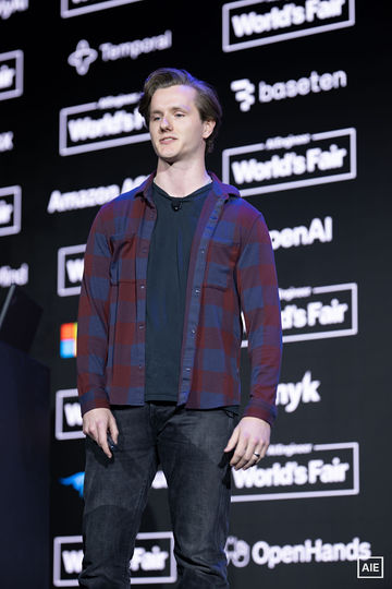 Kyle Mistele at AI Engineer World’s Fair 2026, Keynote, 2_June 30; automated face match