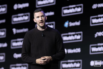 Lee Robinson — World’s Fair 2026 keynote photo
