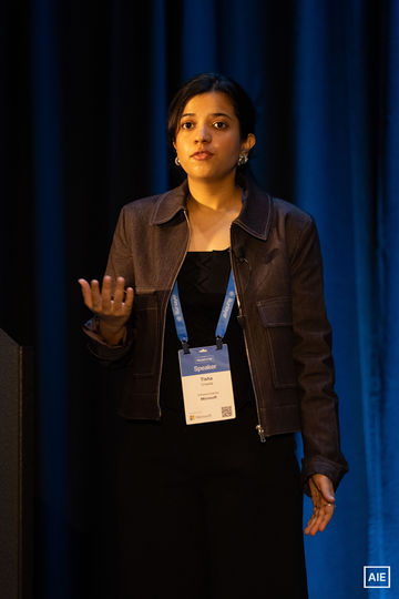Tisha Chawla — World’s Fair 2026 session photo