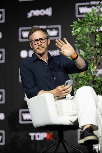 Thom Wolf — World’s Fair 2026 keynote photo