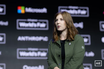 Sarah Sachs — World’s Fair 2026 keynote photo