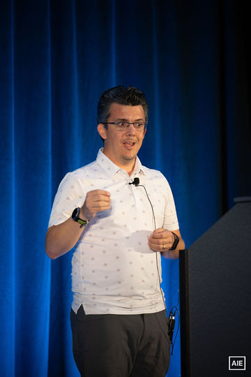 Justin Joyce at AI Engineer World’s Fair 2026, Speakers, 4_July 2; automated face match