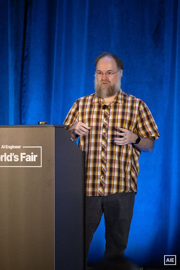 Dustin Mihalik at AI Engineer World’s Fair 2026, Speakers, 3_July 1; automated face match