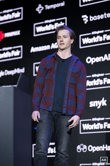 Kyle Mistele — World’s Fair 2026 keynote photo