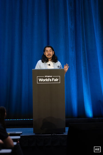Charlie Guo — World’s Fair 2026 session photo