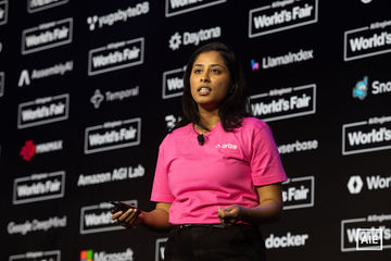 Aparna Dhinakaran at AI Engineer World’s Fair 2026, Speakers, 3_July 1; automated face match
