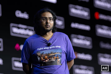 Vaibhav Gupta — World’s Fair 2026 keynote photo