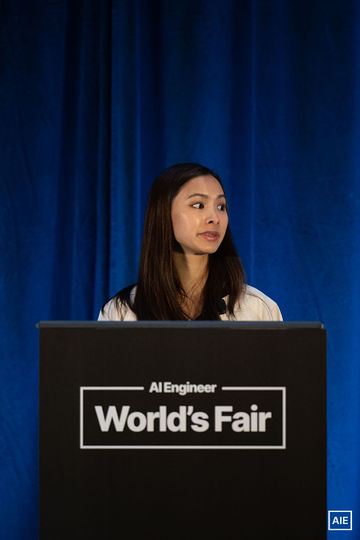 Flora Liu at AI Engineer World’s Fair 2026, Speakers, 4_July 2; automated face match