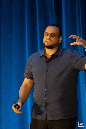 Abduallah Mohamed at AI Engineer World’s Fair 2026, Speakers, 4_July 2; automated face match