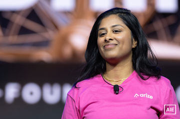 Aparna Dhinakaran — World’s Fair 2026 keynote photo