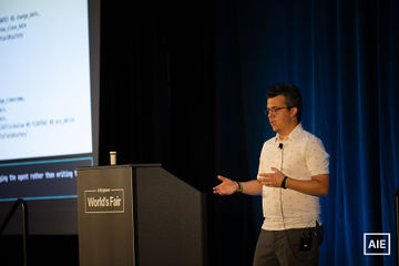 Justin Joyce at AI Engineer World’s Fair 2026, Speakers, 4_July 2; automated face match