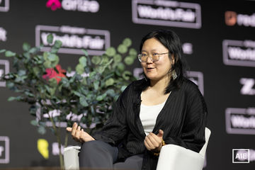 Olive Song — World’s Fair 2026 keynote photo