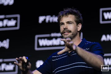 Dex Horthy — World’s Fair 2026 keynote photo