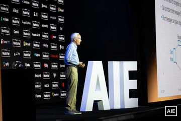 John Ousterhout at AI Engineer World’s Fair 2026, Keynote, 4_July 2; automated face match