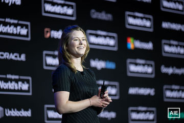 Allie Howe — World’s Fair 2026 keynote photo