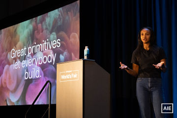 Safia Abdalla at AI Engineer World’s Fair 2026, Speakers, 4_July 2; automated face match