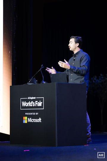 Tim Sweeney at AI Engineer World’s Fair 2026, Keynote, 3_July 1; automated face match
