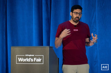 Asaf Gardin at AI Engineer World’s Fair 2026, Speakers, 4_July 2; automated face match