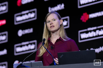 Giselle van Dongen at AI Engineer World’s Fair 2026, Speakers, 4_July 2; automated face match