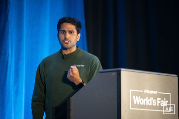 Vinoo Ganesh — World’s Fair 2026 session photo