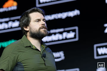 Maxime Rivest — World’s Fair 2026 keynote photo