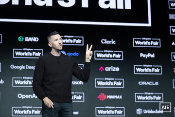 Lee Robinson — World’s Fair 2026 keynote photo
