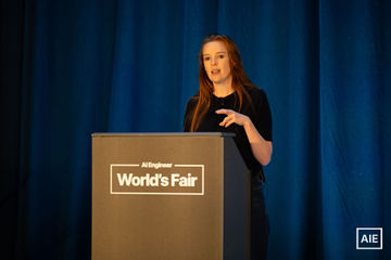 Sara Hooker — World’s Fair 2026 session photo